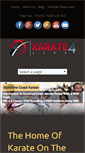 Mobile Screenshot of karate4life.com.au